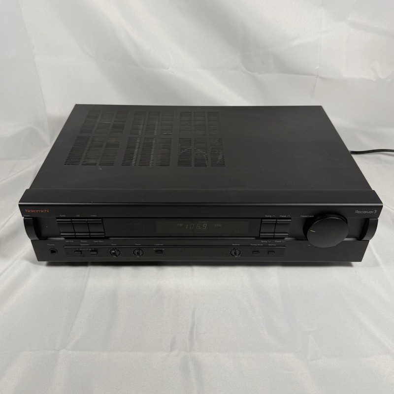 Nakamichi Receiver 3, Phono / CD / Video / Tape / Pre-Amp Out! Clean, Works! gallery