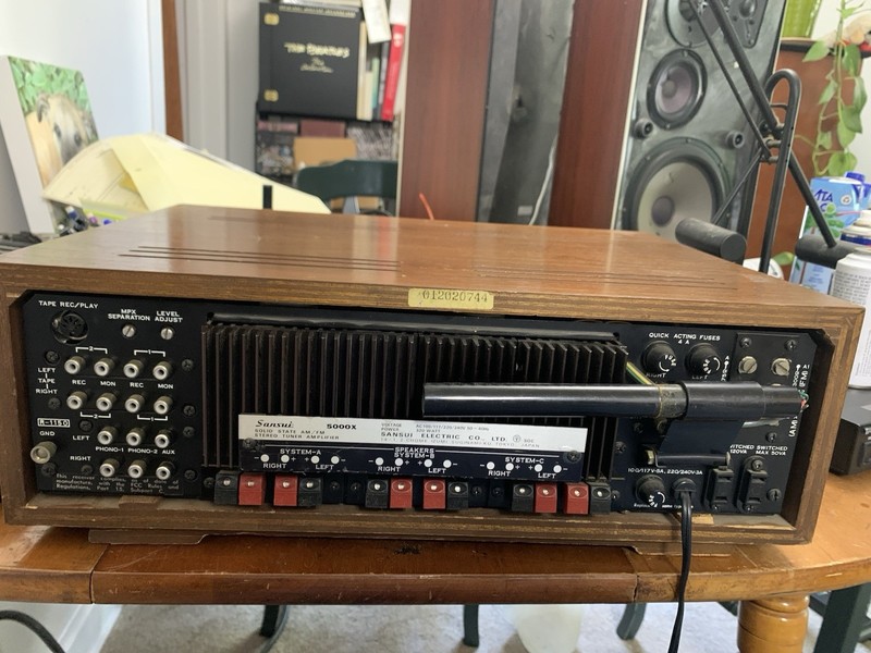 Sansui 5000X Solid State AM/FM Stereo Receiver Tuner Amplifier gallery
