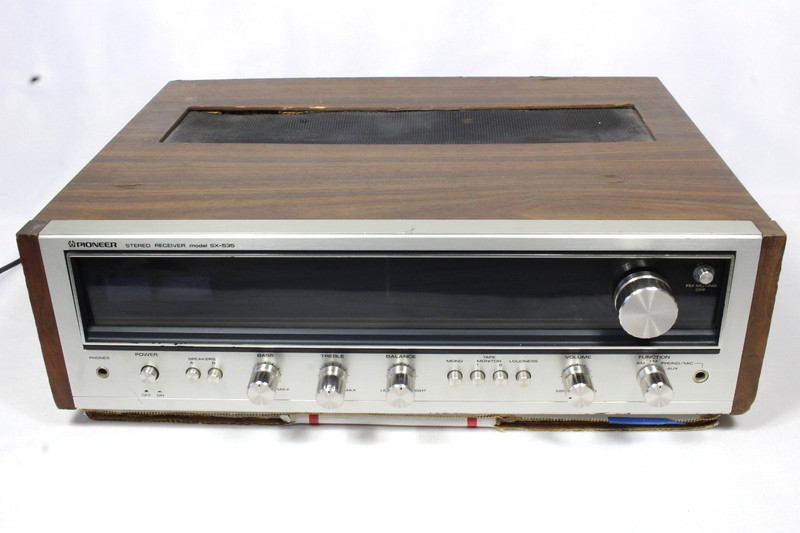 VINTAGE Pioneer SX-535 Stereo Receiver AS - IS For Parts or Restoration Only. gallery