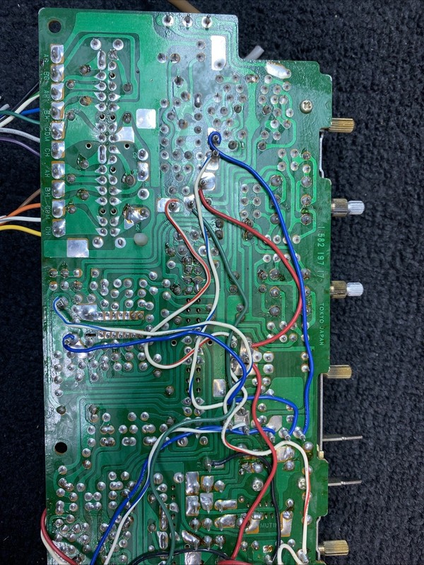 Sony STR 7065 Am Fm Stereo Receiver Main Preamp Board With Controls ￼ gallery
