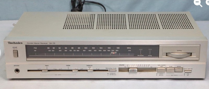 Technics SA-110 Stereo Receiver