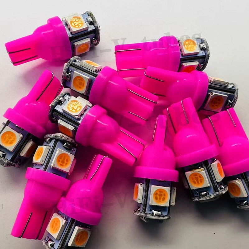 16 New Purple 8V Wedge Lamp LED Light Bulbs for Pioneer Project/One Receiver gallery