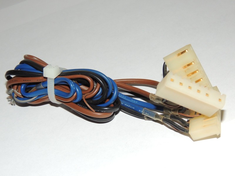 Sansui QRX-9001 QRX-8001 6 Pin Type E Connector & Wire (3 Total.) 2420490 gallery