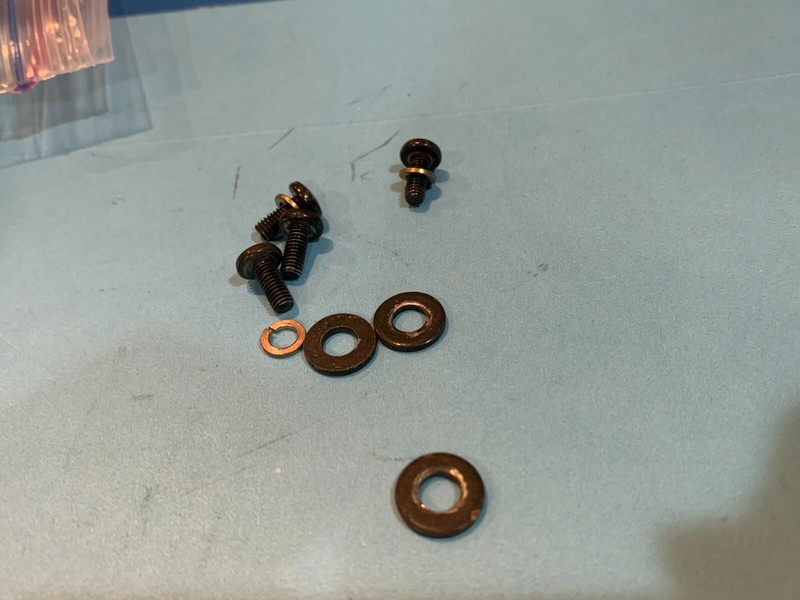 Sansui 6060 Stereo Receiver Parting Out Cabinet Cover Screws and Washers