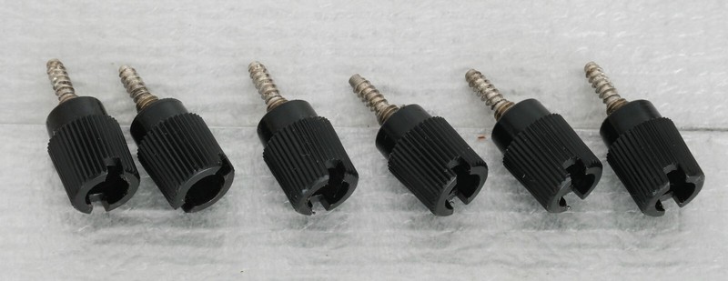 One Black Speaker Terminal Screw Only for Kenwood KR-10000II Receiver