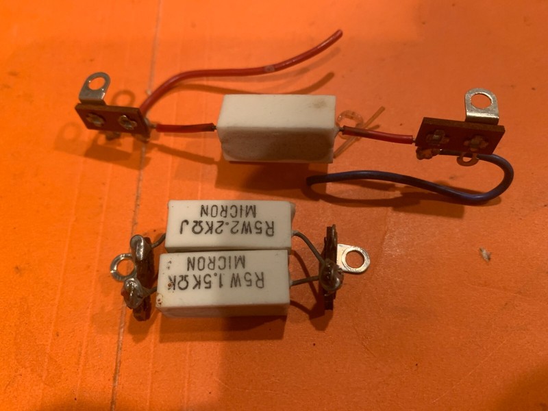 Sherwood S-7100A Stereo Receiver Parting Out- Resistors