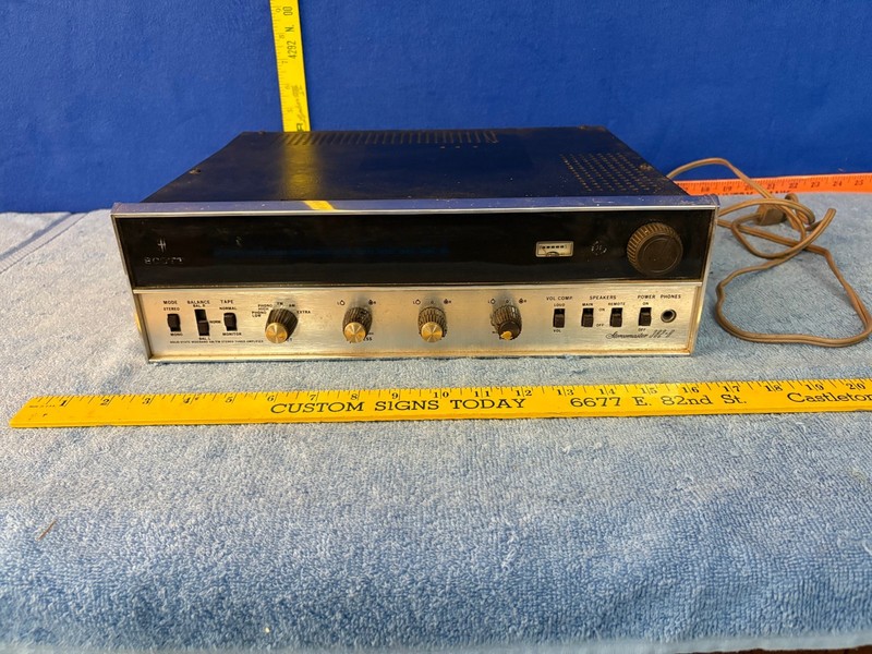 Scott Stereomaster 382-B Vintage Receiver PARTS REPAIRS PLEASE READ LISTING