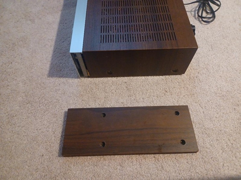 New JVC, Kenwood, Onkyo, Pioneer, Technics solid wood "side panels" only gallery