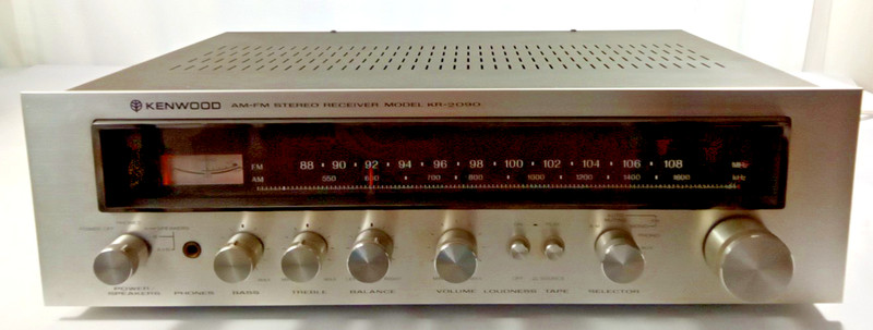 Vintage Kenwood KR-2090 AM/FM Stereo Receiver – Clean, Tested Good Working Order