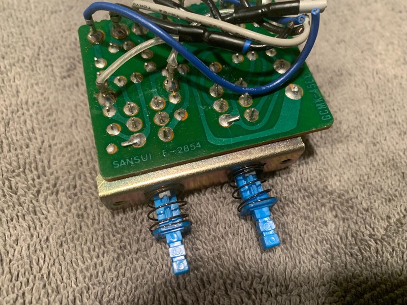 Sansui G-7000 Stereo Receiver Parting Out F-2854 Loudness / Muting Switches gallery