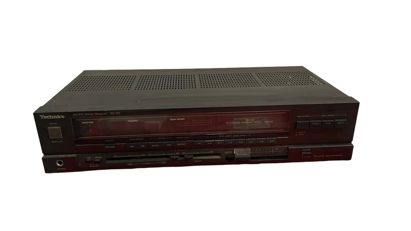 Technics SA-180 Stereo Receiver Powers On gallery