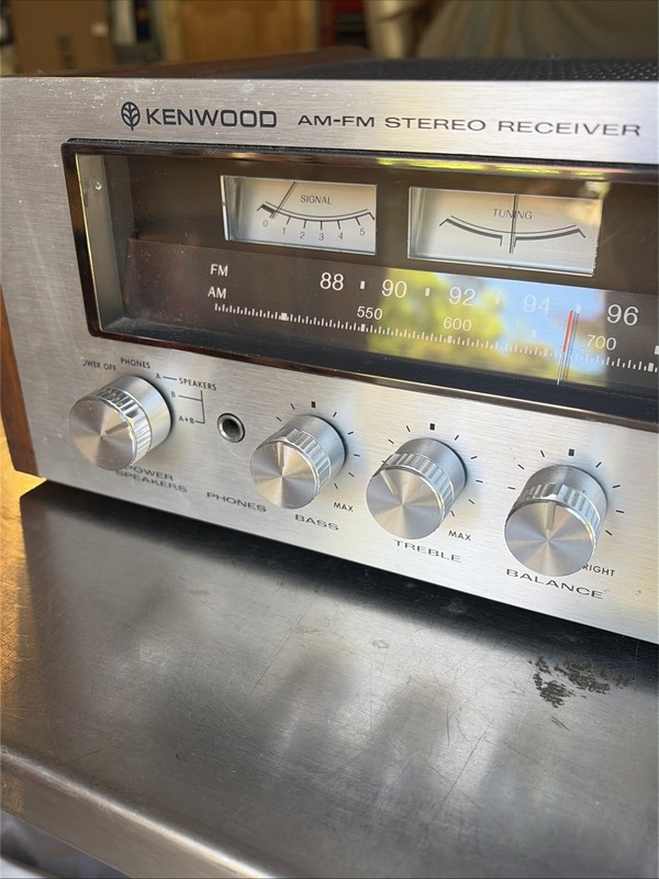 Kenwood KR-4070 AM-FM Stereo Receiver Walnut Finish gallery