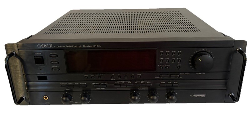 Vintage Carver HR-875 Stereo High-End Receiver AM/FM Home Audio Dolby Surround gallery