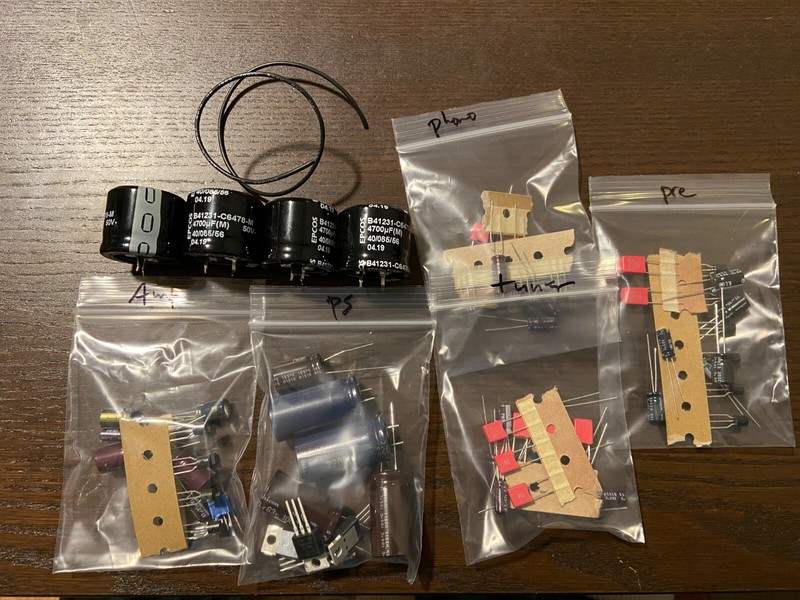 Harman-Kardon 430 COMPLETE Rebuild & Repair Kit High-Quality Receiver Recap