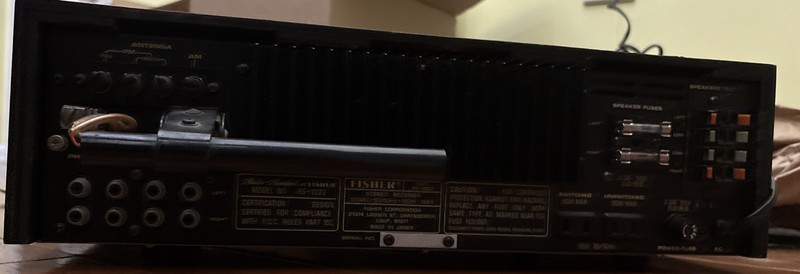 Fisher Studio-Standard Stereo Receiver 120V Vintage, Part #RS-1022 gallery