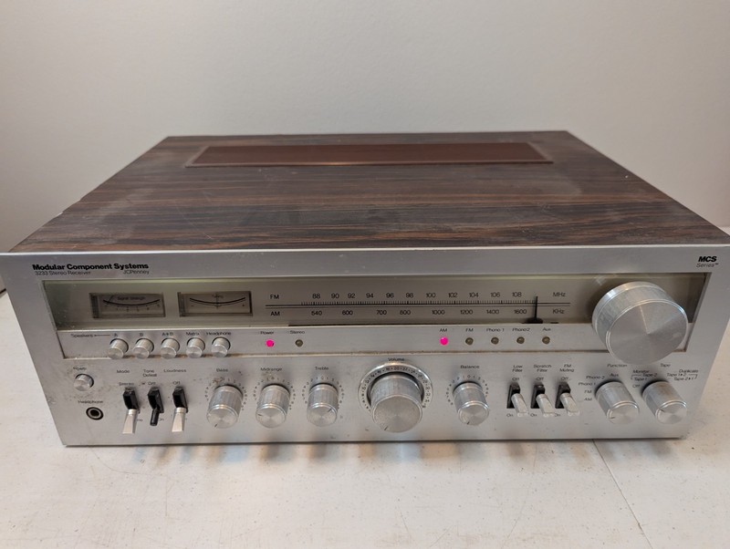 MCS Modular Component Systems 3233 Vintage Stereo Receiver AM/FM Tuner