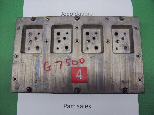Sansui G7500/G8000 Heat Sink TO3 Transistors Removed. Tested. Parting Out G7500.