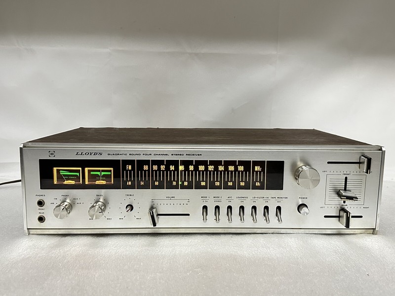 Rare Vintage LLOYD'S B 629 ~ Quadratic Sound Four Channel Stereo Receiver ~ WORK gallery