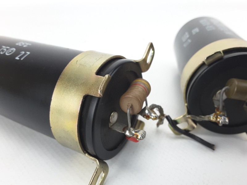 SANSUI 8080DB 9090DB RECEIVER PARTS: ELNA 12000UF 63V PAIR gallery