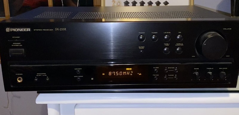 Pioneer SX-255R AM/FM Stereo Receiver