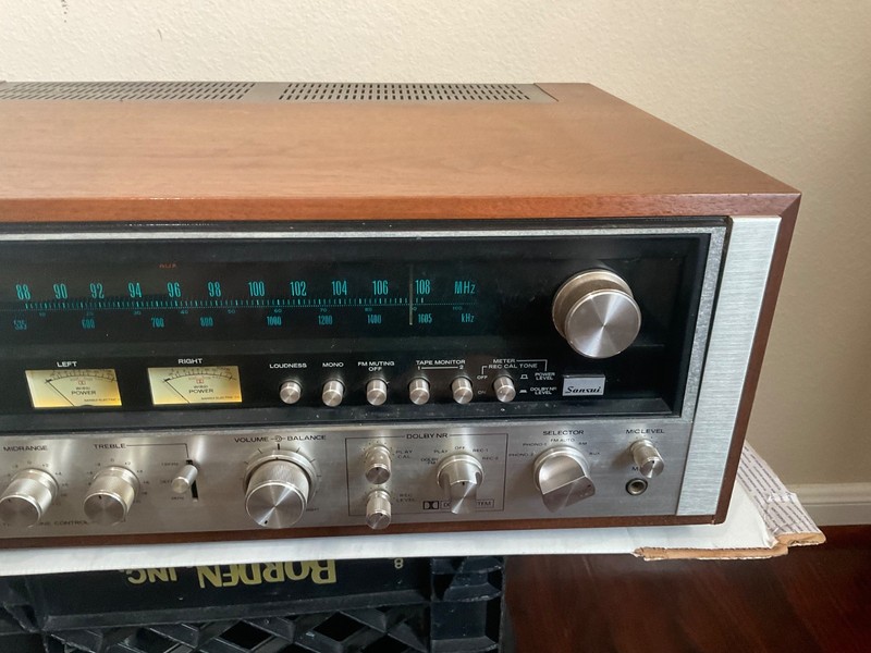 SANSUI 9090DB STEREO AM/FM RECEIVER 125 WPC PERFECT WORKING CONDITION gallery