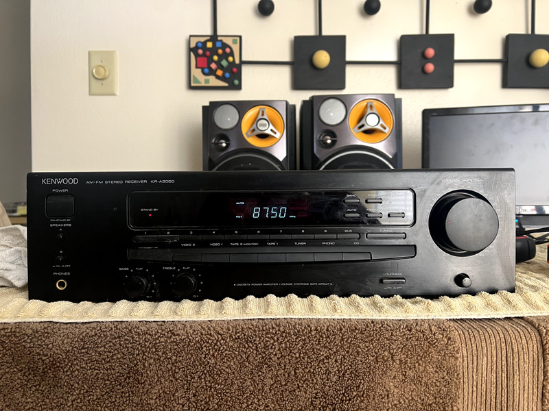 Kenwood Stereo Analog Receiver (KR-V5050) gallery