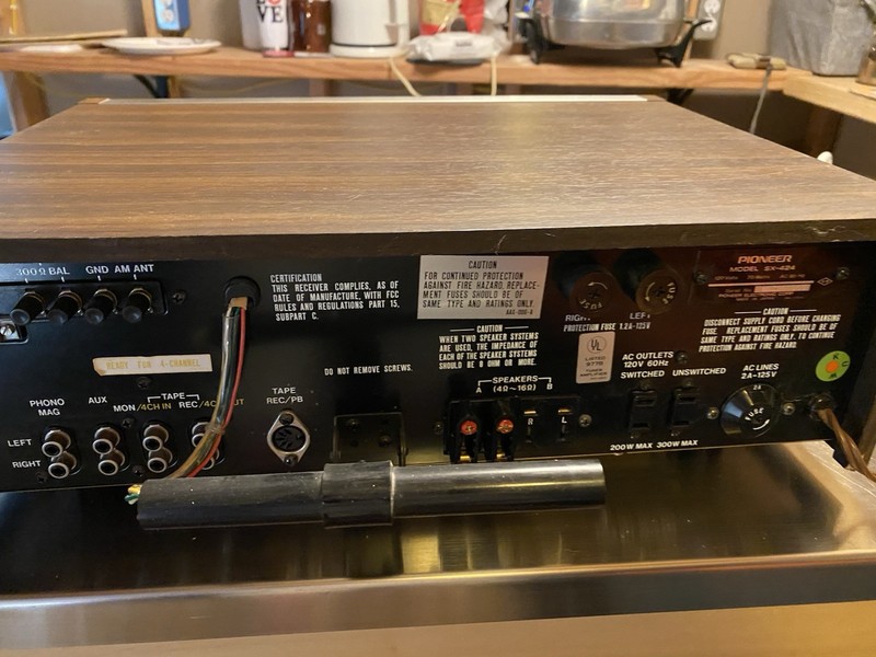 Pioneer SX-424 Stereo Receiver Mint Cosmetics gallery
