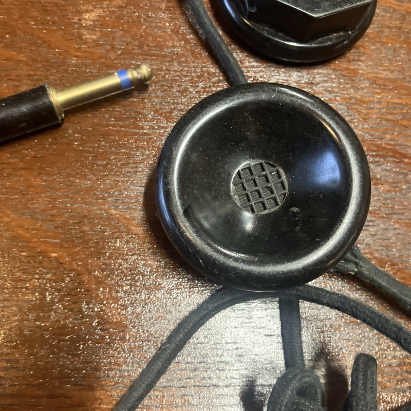 OLD VINTAGE BRUSH LORGNETTE RADIO RECEIVER Headphone D1 gallery