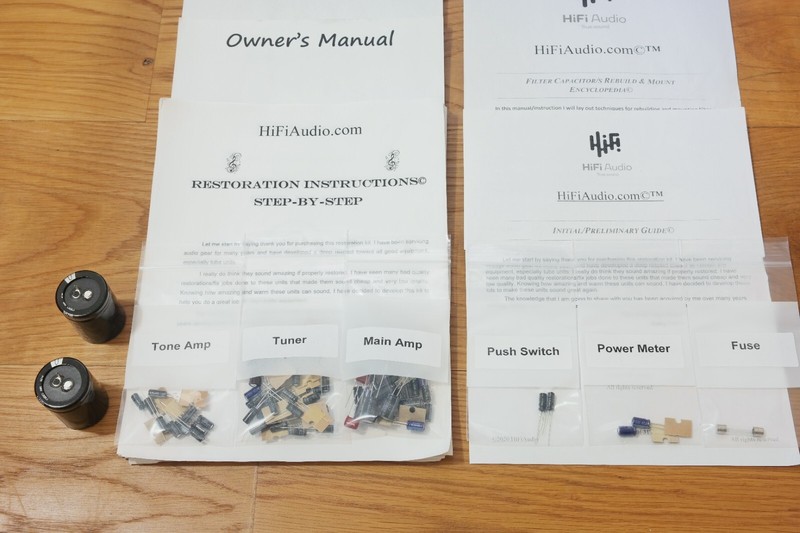 Marantz SR-2000 rebuild restoration recap service capacitor kit fix repair gallery