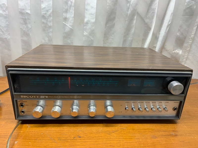 Scott Model 387B VIntage AM/FM Stereo Receiver Made In The USA WORKS AS IS