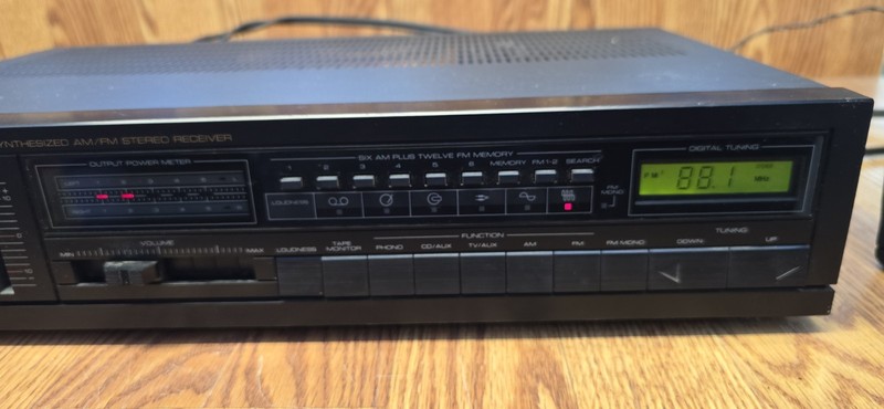 VTG Realistic STA-130 2CH Digital Synthesized AM/FM Stereo Receiver Play Tested+ gallery
