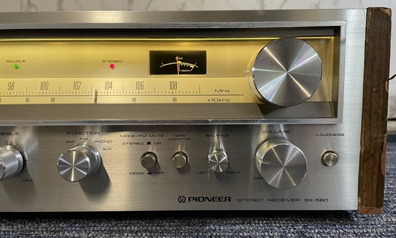 Vintage Pioneer SX-580 Stereo Receiver Cleaned/Tested/Works gallery
