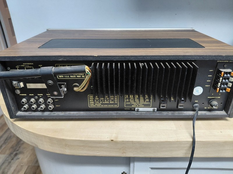 FISHER Stereo Receiver RS-1052 Made in Japan Vintage gallery