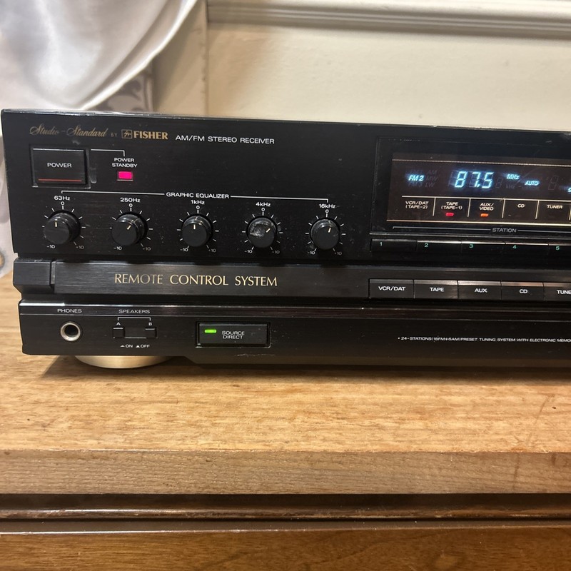Studio Standard Fisher Am-stereo Receiver RS-615