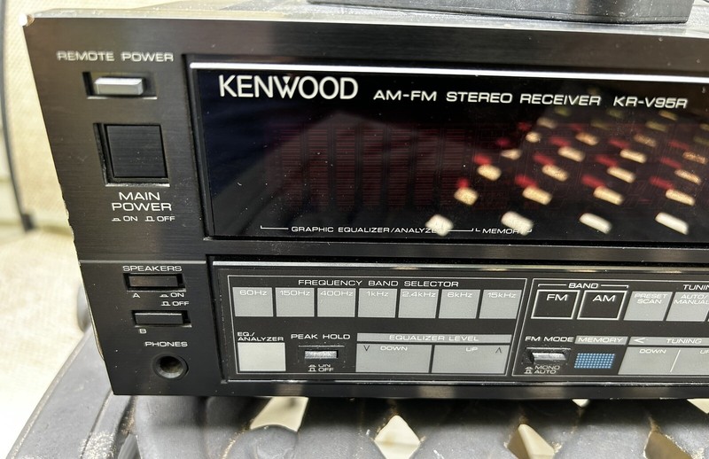 VINTAGE Kenwood KR-V95R AM/FM Stereo Receiver - TESTED!! No Remote gallery
