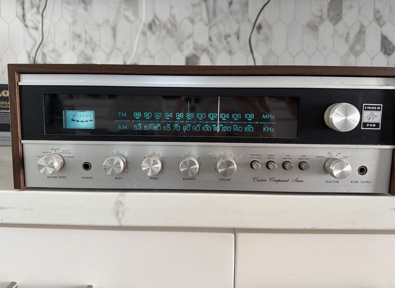 Vintage Fisher 290 Custom Component Series AM-FM Stereo Receiver gallery