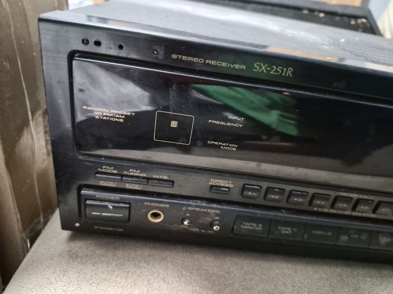 Vintage 1990s Pioneer SX-251R Stereo AM/FM Receiver tested No Remote gallery