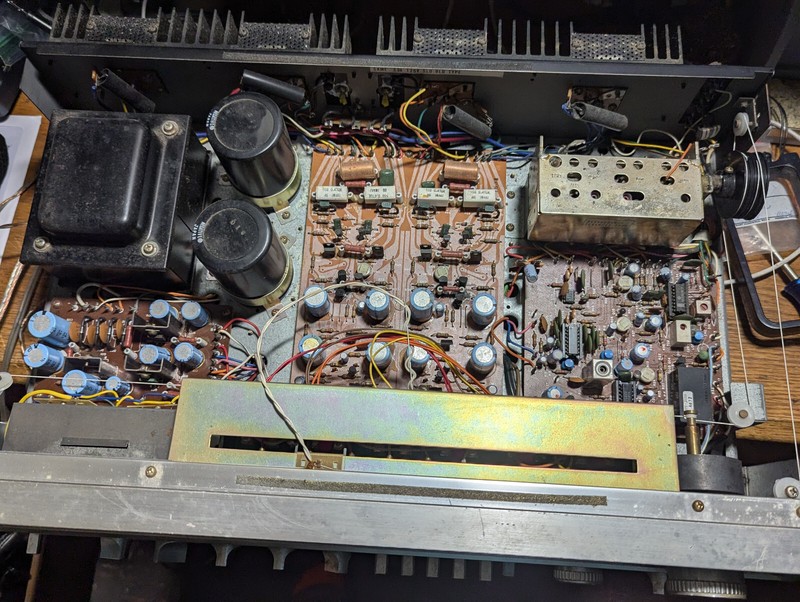 Fisher RS-1050 Stereo Receiver Tested Working Silver 1978 Japan Vintage 60 WPC