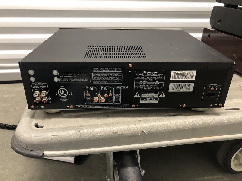 pioneer pdr-w839 for parts , needs repair gallery