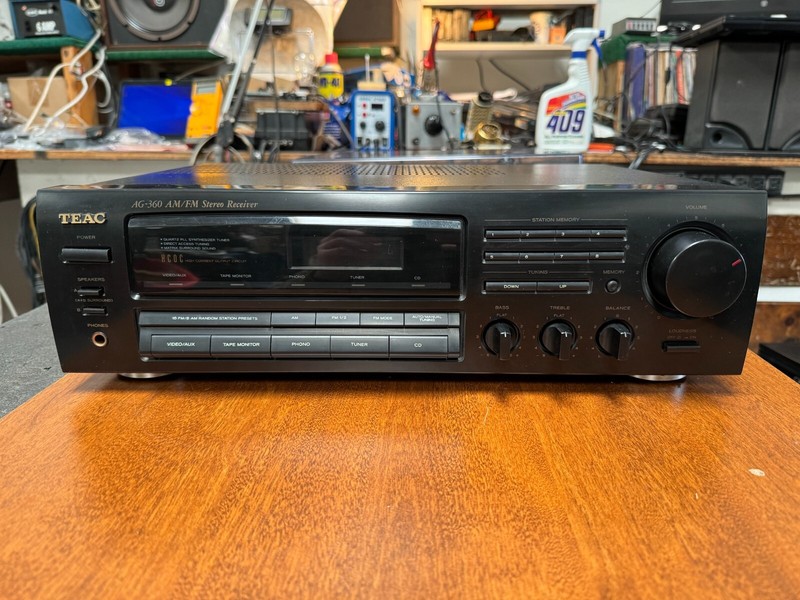 Vintage Teac AG-360 AM/FM Stereo Receiver - READ gallery