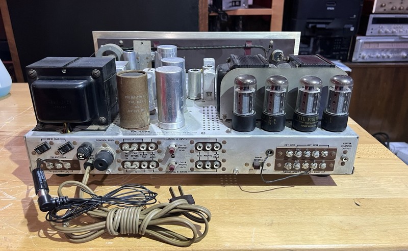 The Fisher 500B 7591 Tube Stereophonic Receiver, been serviced gallery