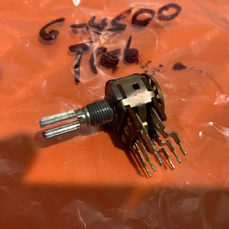 Sansui G-4500 Vintage Stereo Receiver Parting Out Treble Potentiometer