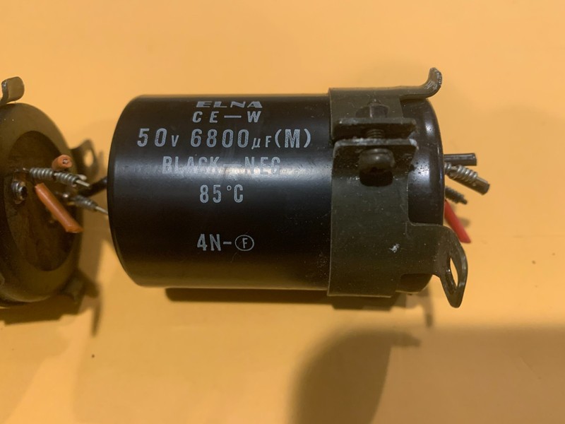 Pioneer SX-737 Stereo Receiver Parting Out - Filter Capacitors (Pair) gallery