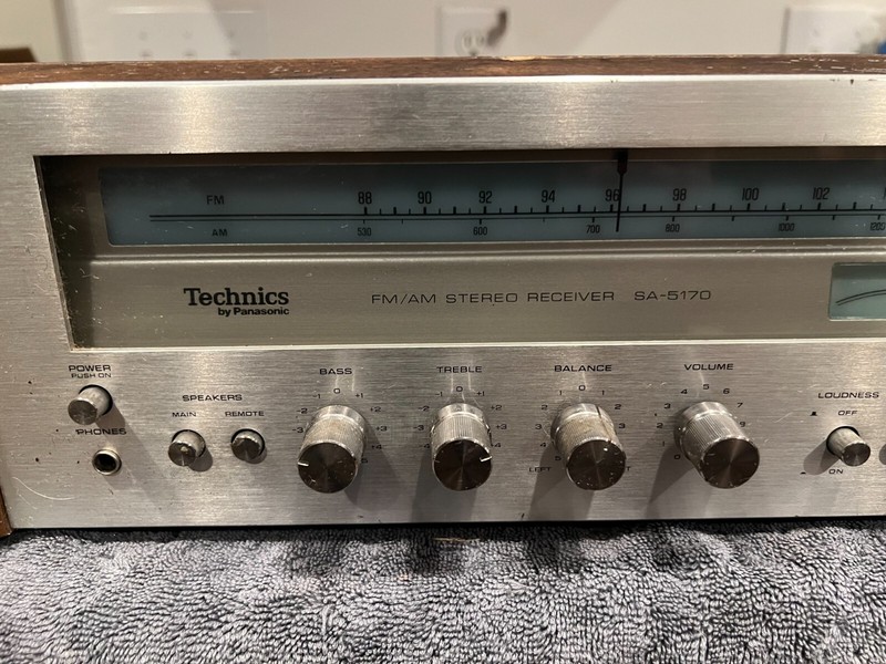 Technics SA-5170 Vintage AM-FM Stereo Receiver Panasonic Japan gallery