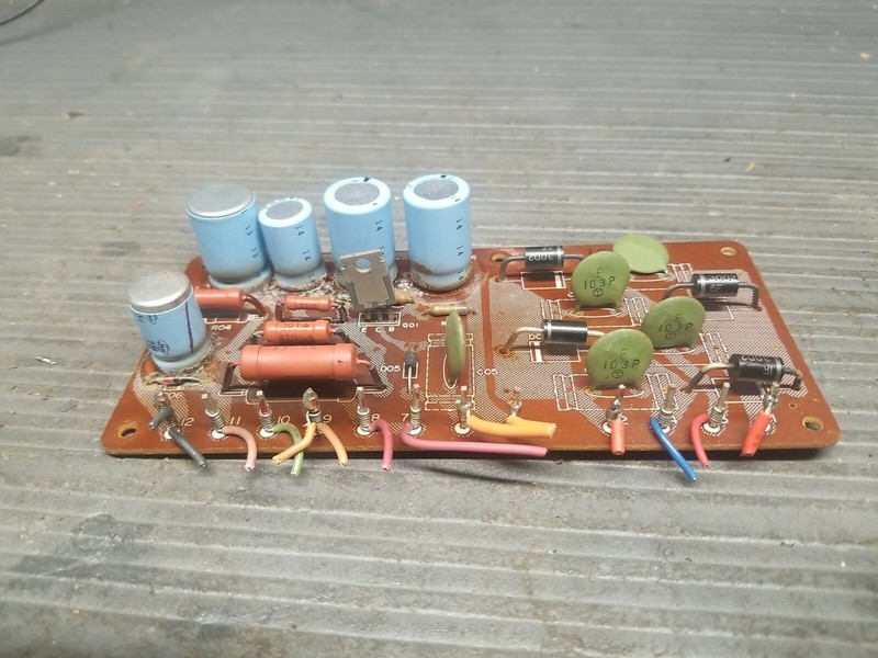 Fisher rs 1015 Power Supply Board