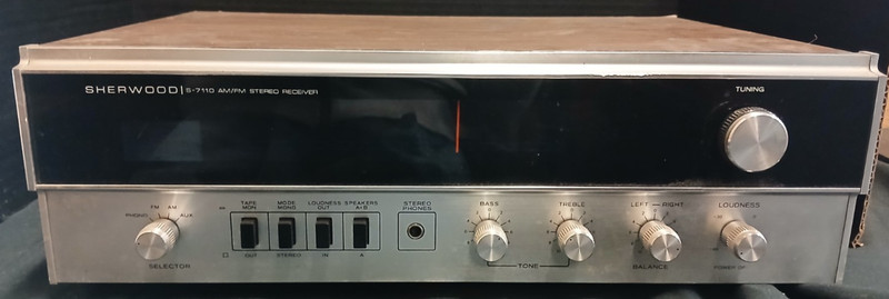 Sherwood S-7110 AM/FM Stereo Reciever