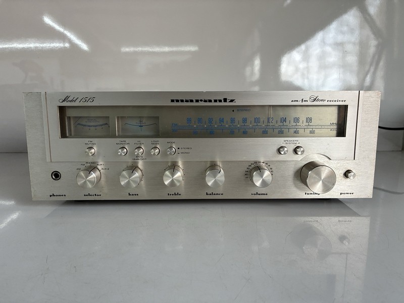 Marantz 1515 Stereo FM AM Receiver AMP Working
