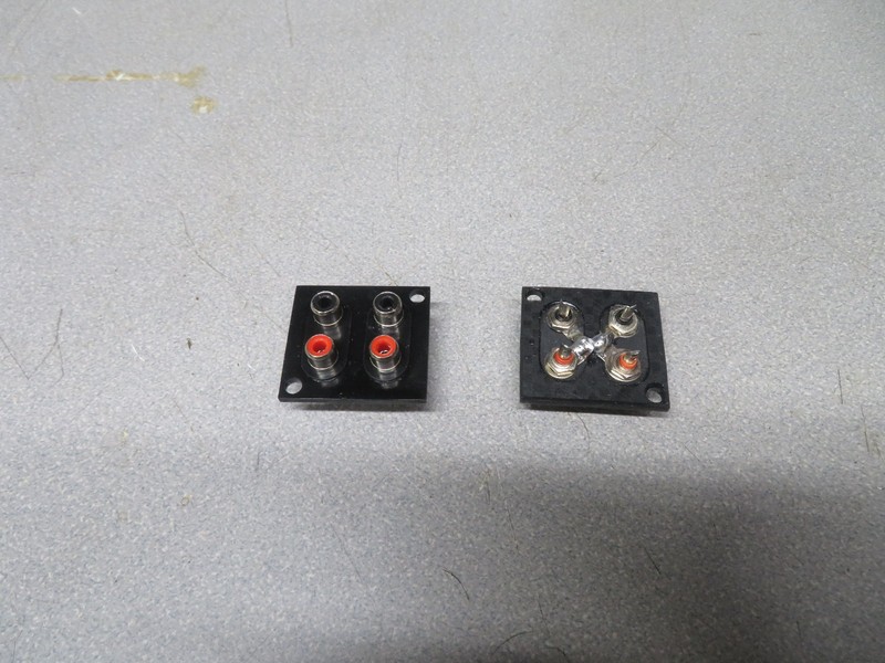 Pioneer SX-939 RCA Plate for Dolby or Pre-Amp/power connections. New 3d Part gallery