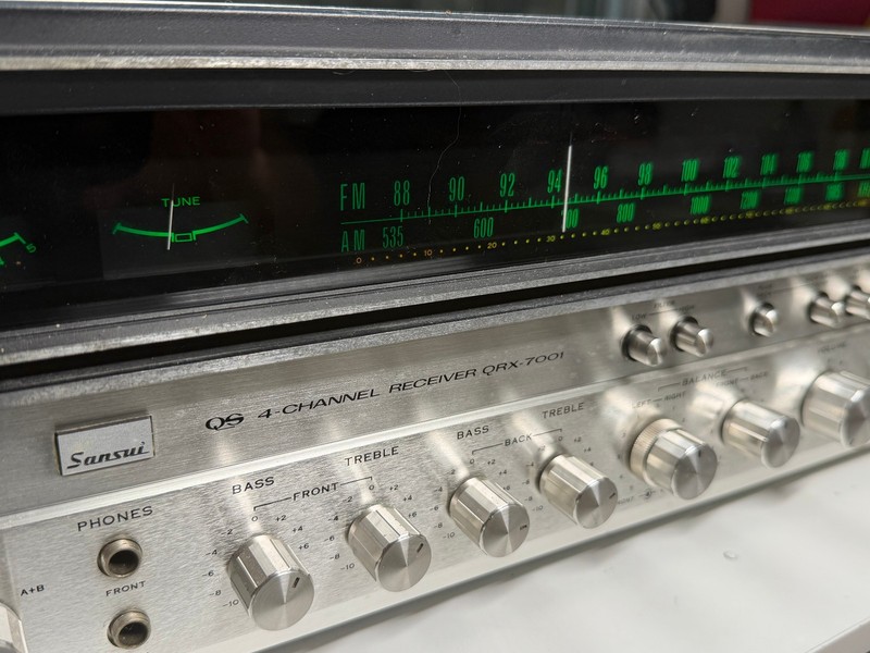 Vintage Sansui QRX-7001 4 Channel Quadraphonic Stereo Receiver