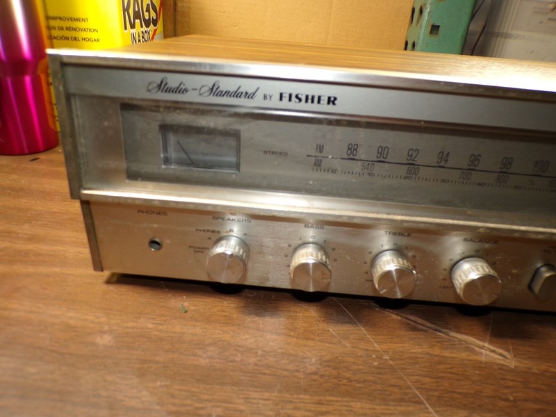 VINTAGE FISHER STUDIO STANDARD RECEIVER STEREO RS- 1022- **NEED NEW BACK LIGHT gallery